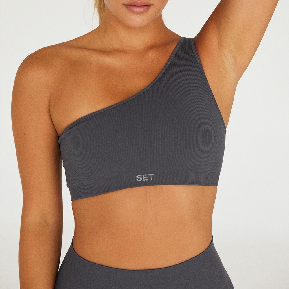 SET ACTIVE SCULPTFLEX™ RIBBED ONE SHOULDER